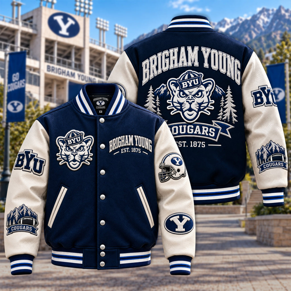 Premium BYU Baseball Jacket TTMH