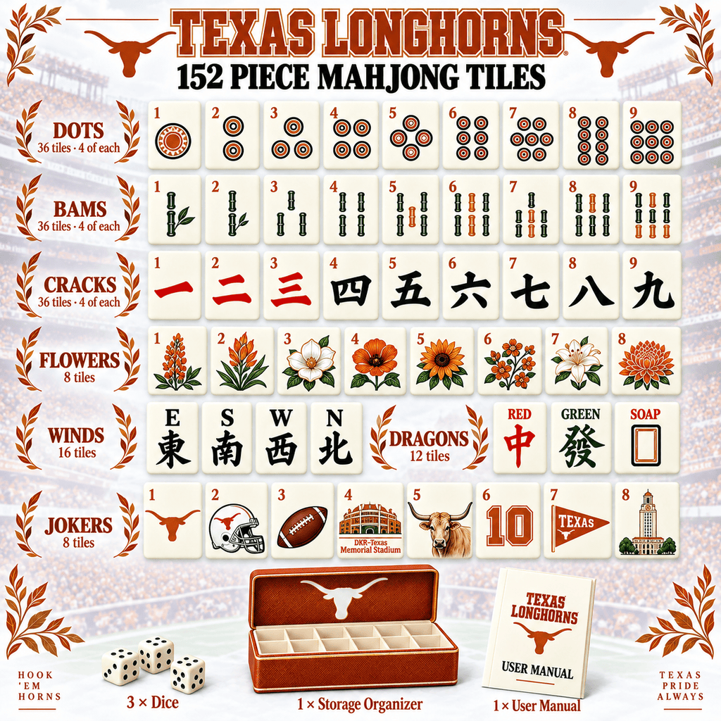 TLH Premium Mahjong Set – Game Night Edition PNPA